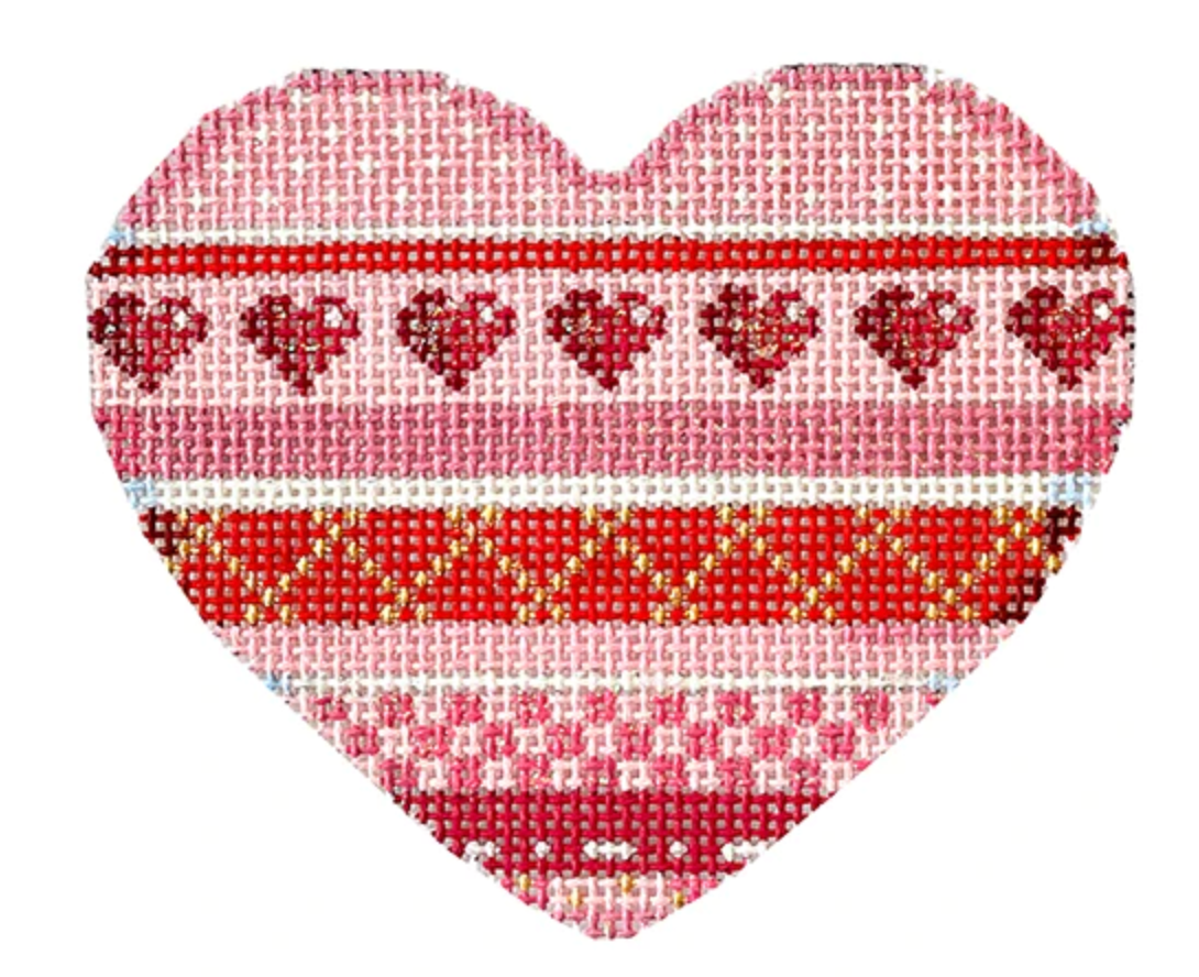 HE850 Horizontal Patterns Heart