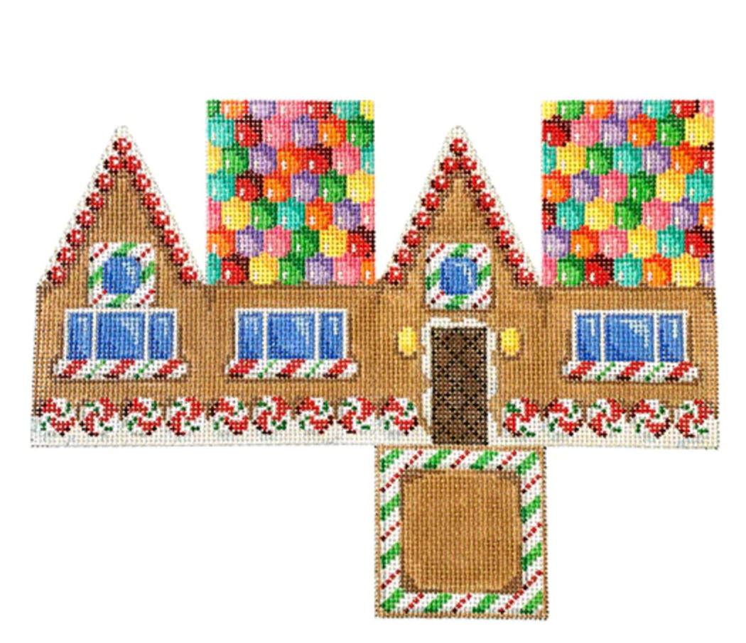 HH123 Gumdrop Roof Gingerbread Cottage