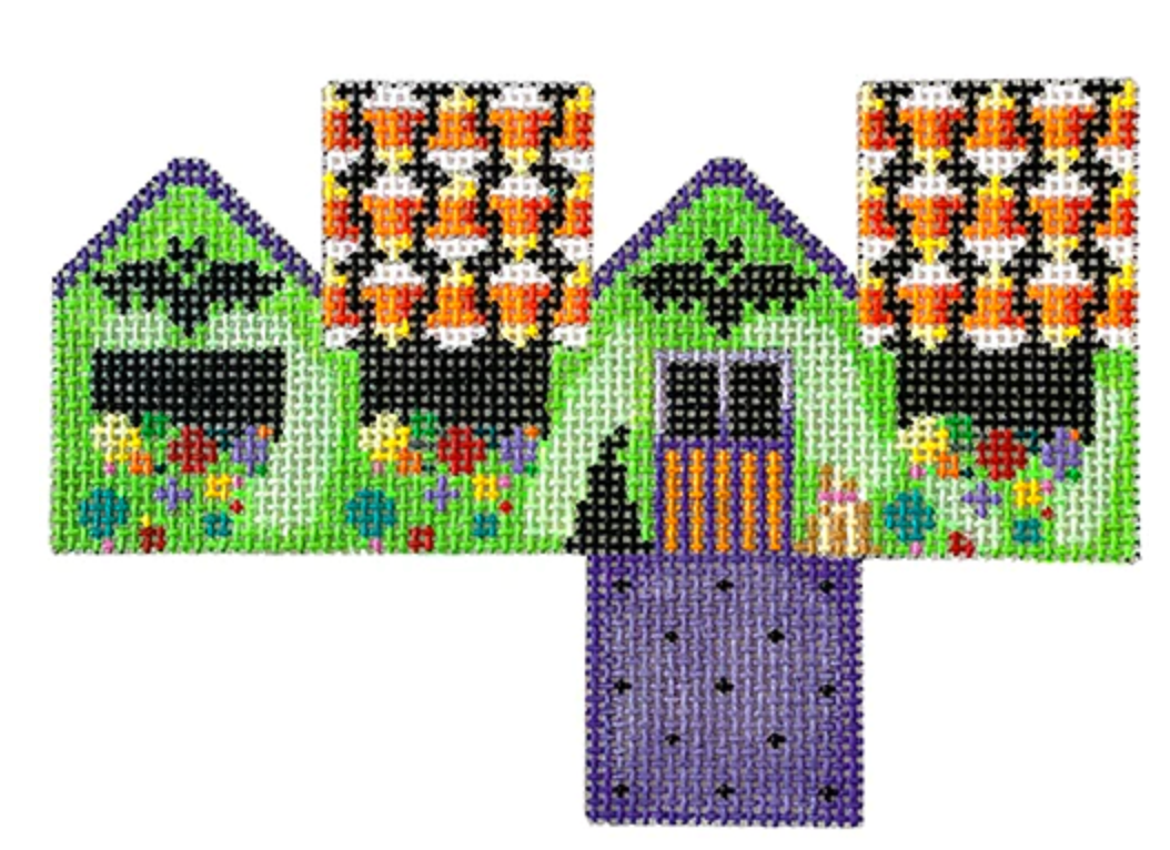 HH454 Halloween Bats Mini Cottage