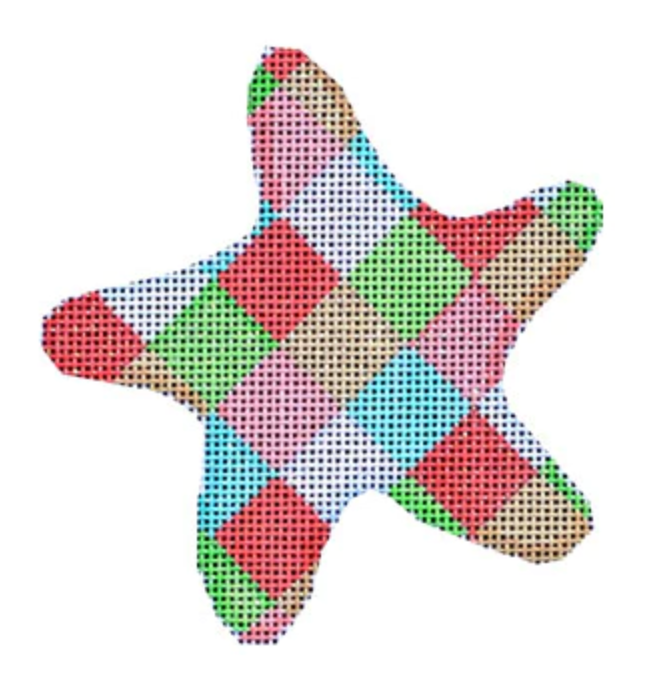 CT1767 Harlequin Starfish Ornament