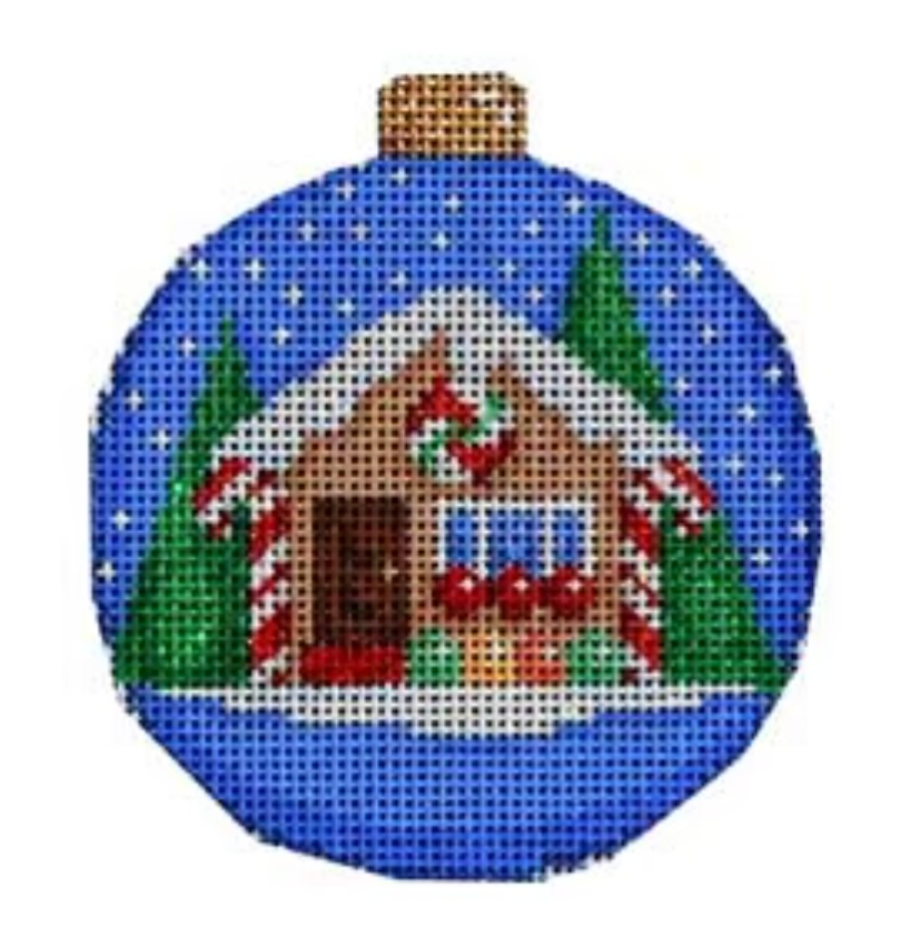 CT1808 Gingerbread House Ball Ornament