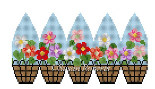 0411n Flower Basket