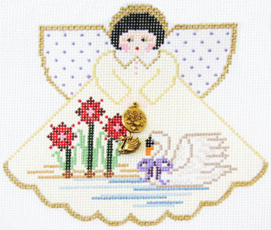 PP996CG 12 Days - Seven Swans A'Swimming Angel
