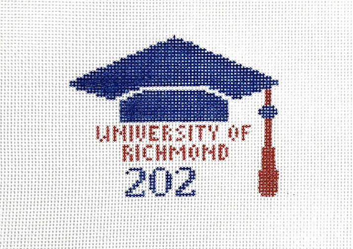 G-12 University of Richmond Graduation Cap – The Enriched Stitch