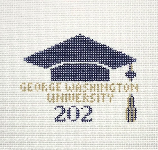 G-59 George Washington University Graduation Cap