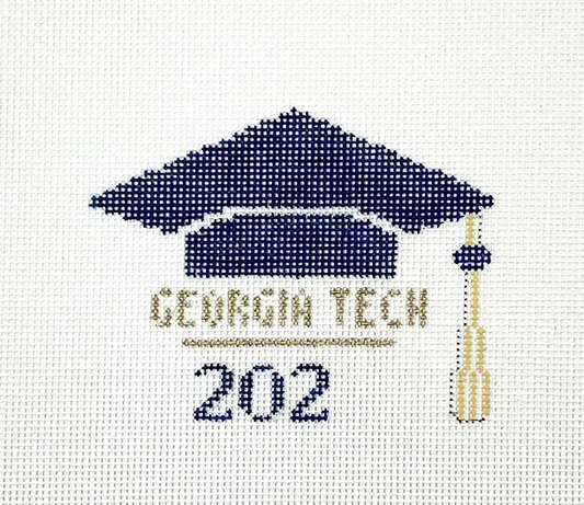 G-28 Georgia Tech Graduation Cap