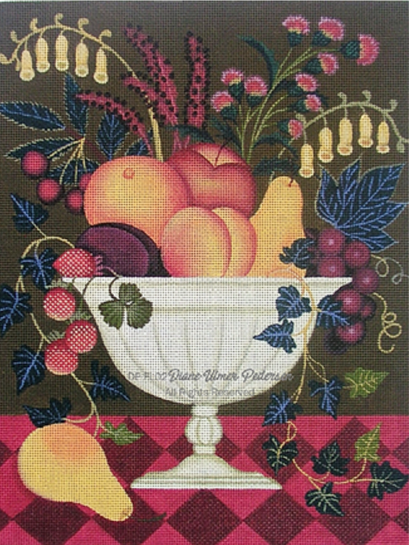 DPFL02 Fruit and Flowers Bowl