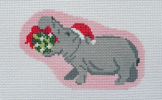 KCD1703 Holiday Hippo