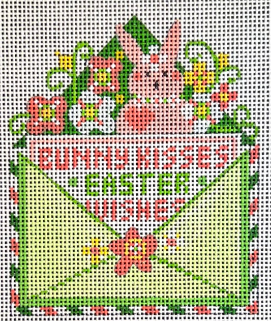 CH-1321 Bunny Kisses Easter Wishes Letter