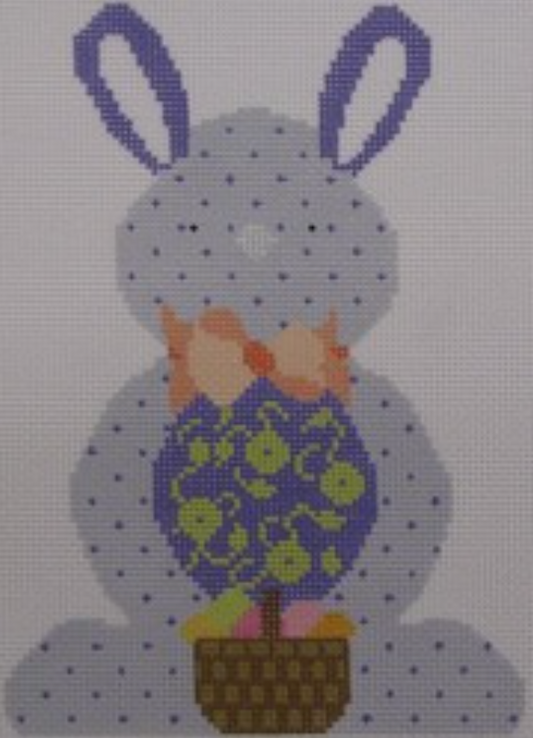 610D Blue Bunny with Dots