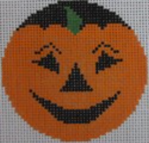 0435B Smiley Pumpkin Face