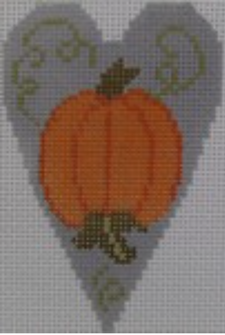563B Pumpkin Heart