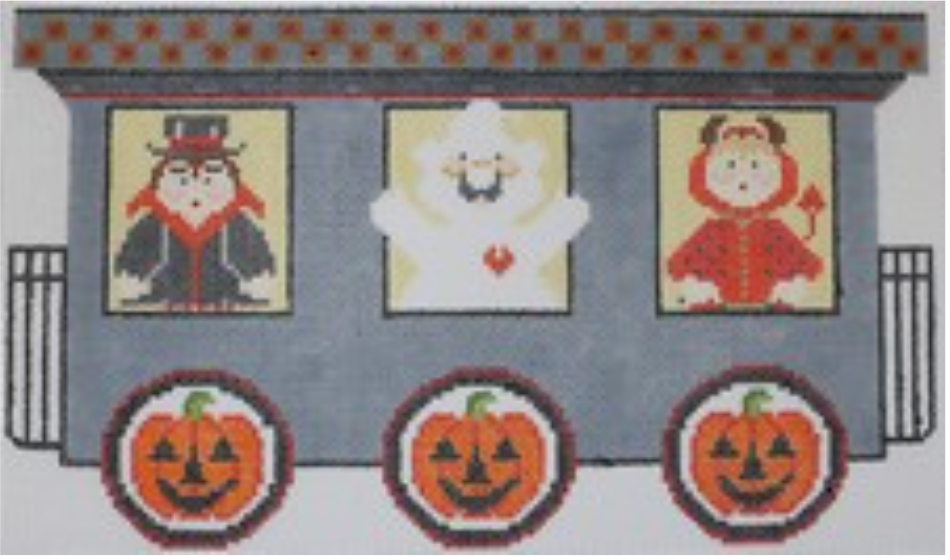 0473D Halloween Train Car 2