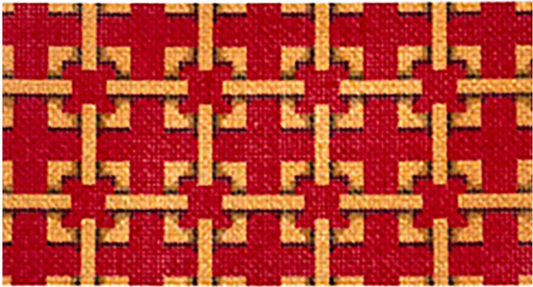 NTG TS250 Red And Camel Interlocking Squares