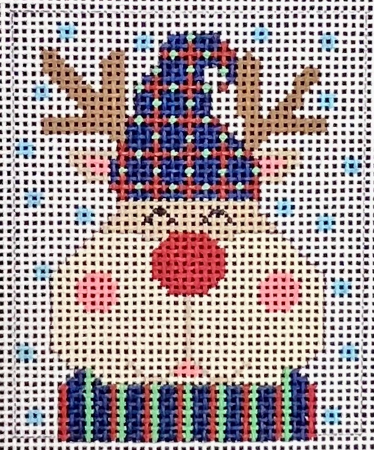 CH-1249 Blue Hat Reindeer
