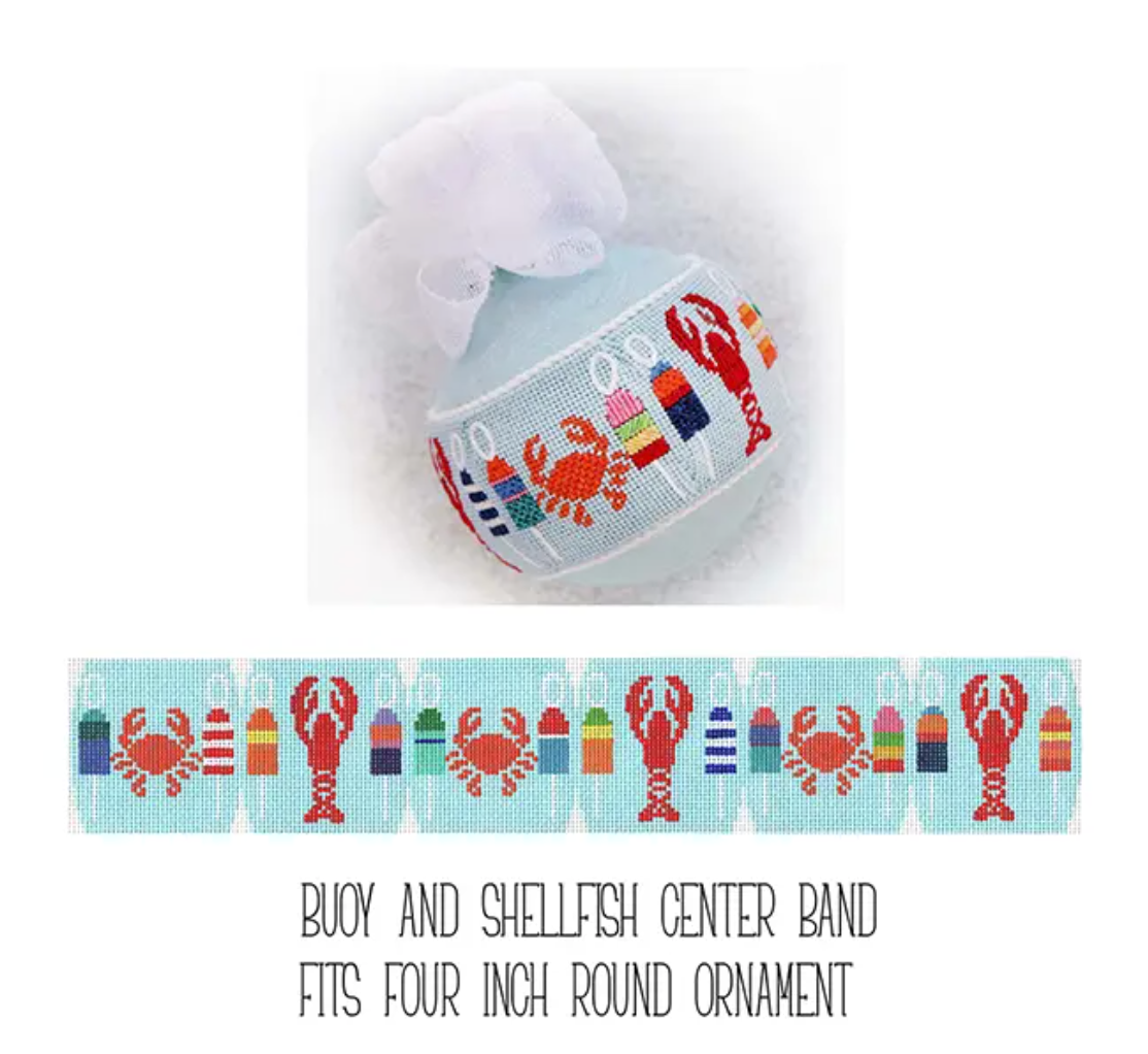 SA-XO87 Buoys and Shellfish Ornament Band