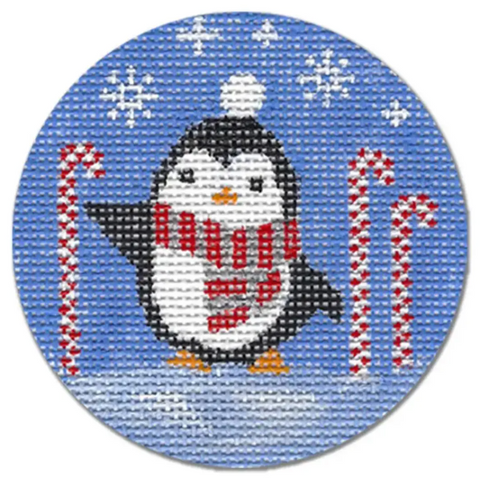 DK-EX53 Penguin with Candy Canes