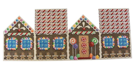 HH503 Candy Cane Roof Gingerbread House