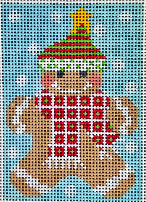 CH-1231 Gingerbread with Checked Scarf