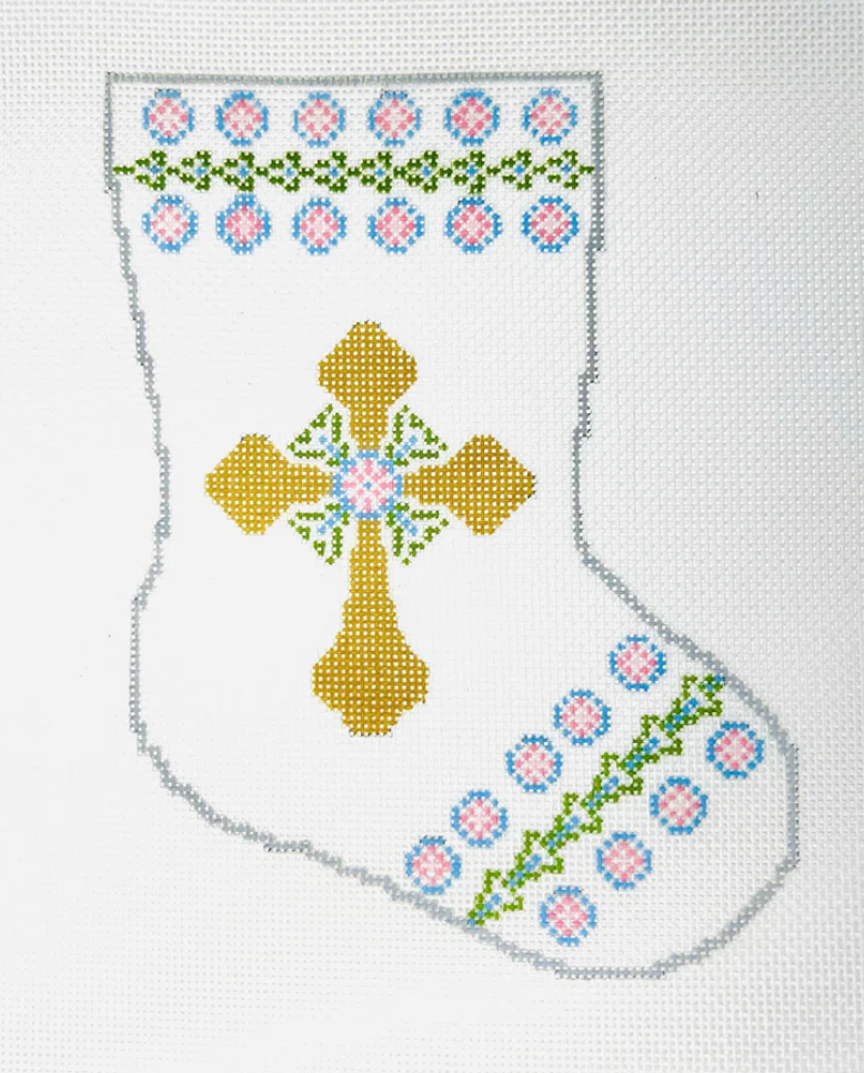 BS57 Immanuel Cross Mini Stocking