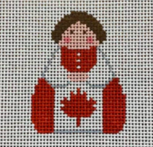 SI165-65 Canada Flag Angel