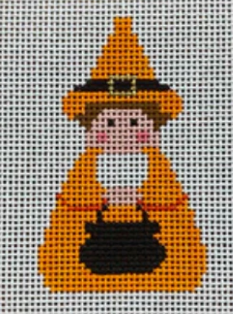 SI165-43 Orange Witch Angel