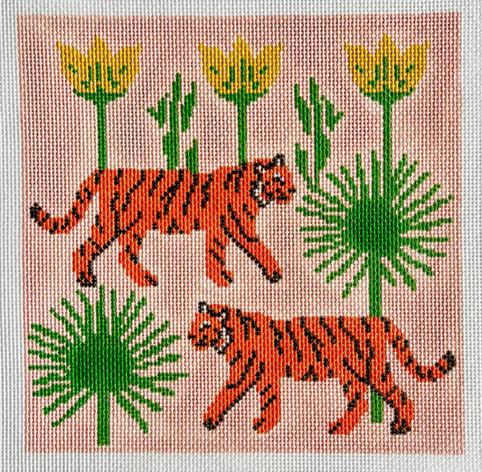 KCD4497 Tigers with Palms