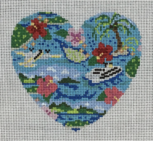 KCD1456 Island Heart