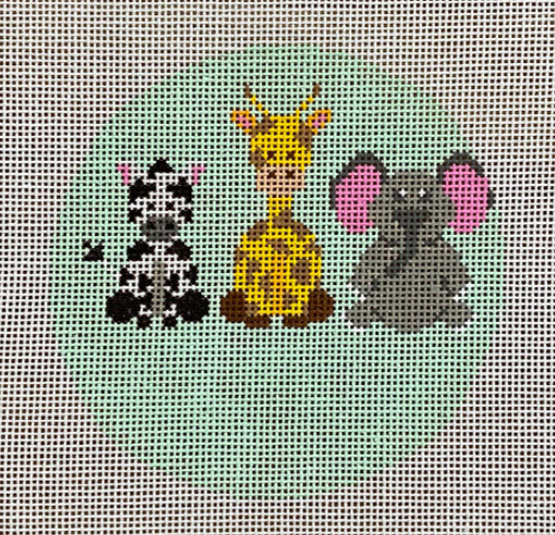 KCD1364 Cow, Giraffe, and Elephant