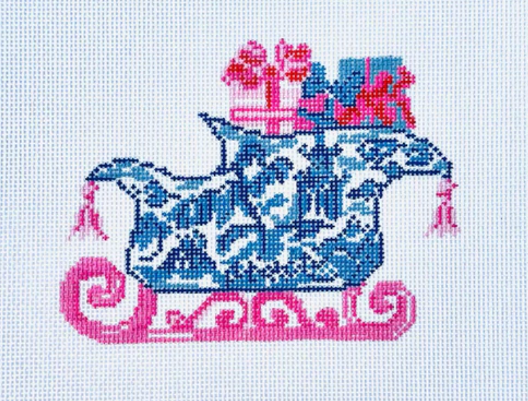 KCD1627 Chinoiserie Sleigh