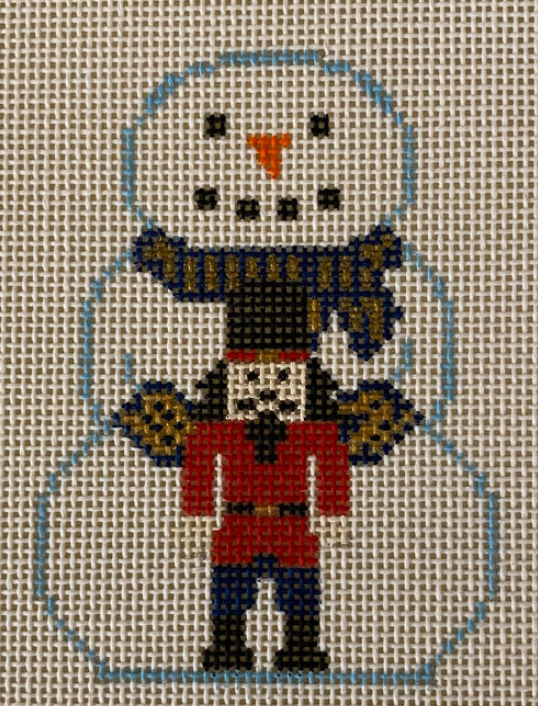 KCD1412 Snowman with Nutcracker