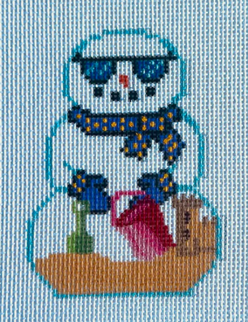 KCD1534 Beach Snowman