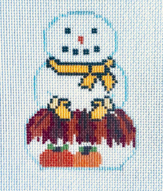 KCD1532 Pumpkin Snowman