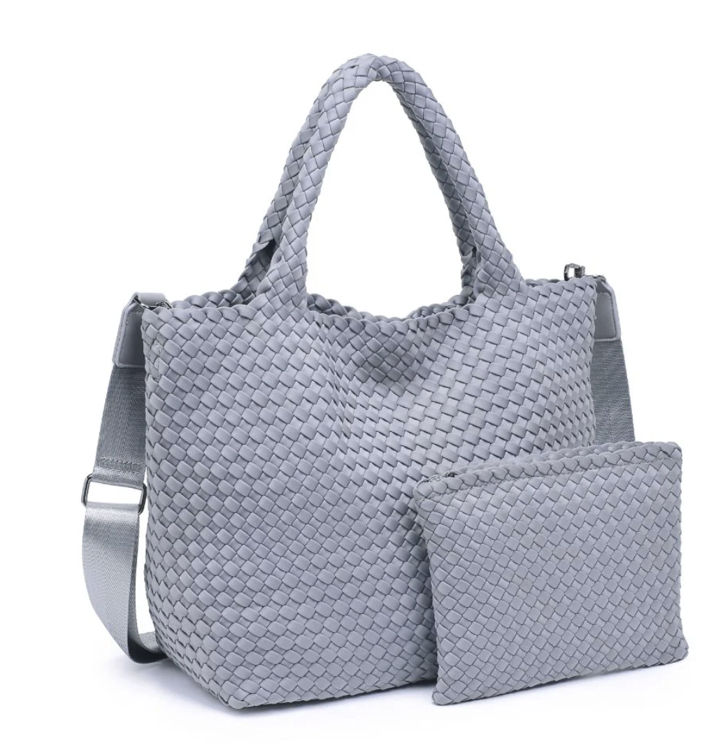 Neoprene Tote - Gray