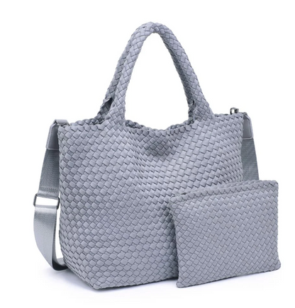 Neoprene Tote - Gray