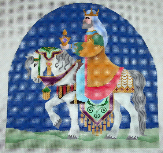 B-300D Nativity - Wise Man on Horse