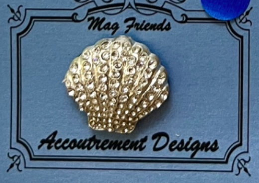 Crystal Shell Needle Minder - Clear