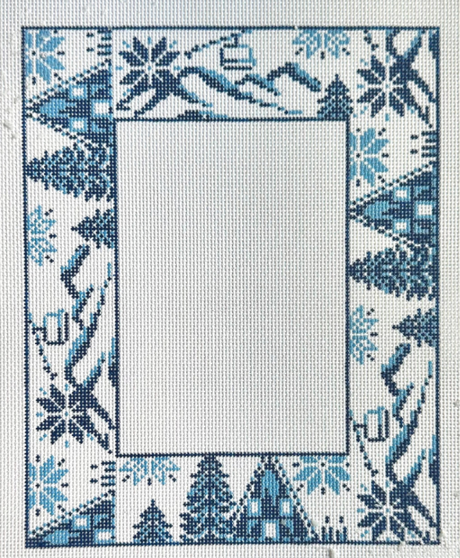 FI-048 Ski Picture Frame