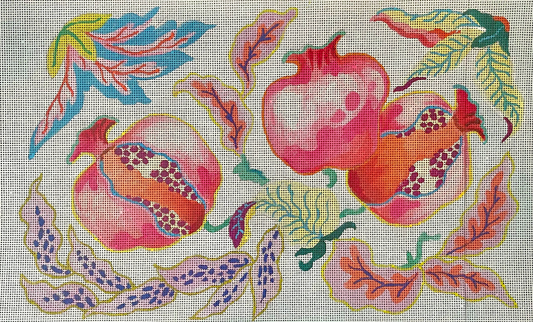 FF334 Pomegranate Floral