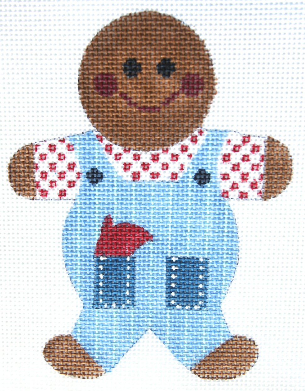 WG11092 Farmer Gingerbread Man