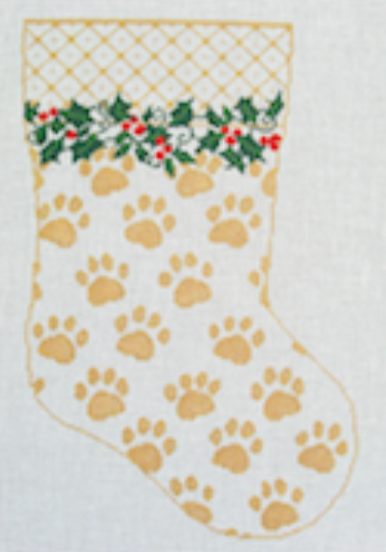 WG12538 My Best Friend's Stocking - Gold