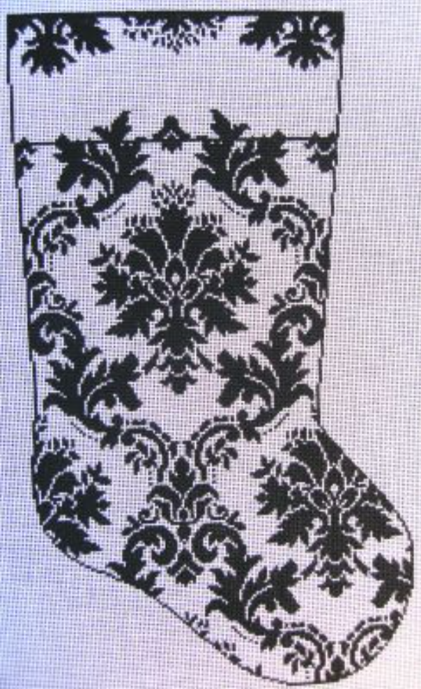 WG12540 GG's Damask Stocking