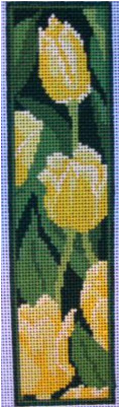 WG11862 Yellow Tulips Bookmark