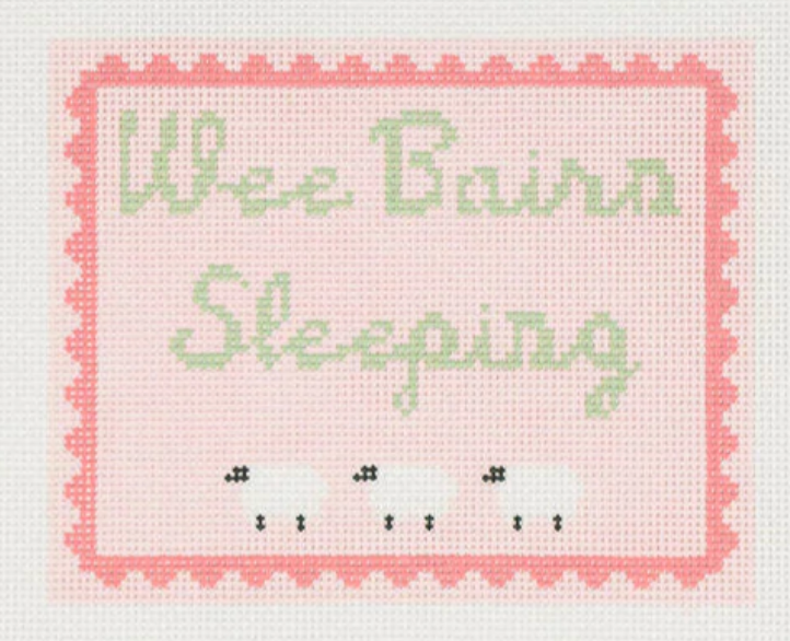 GP46 Wee Bairn Sleeping - Pink