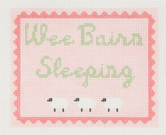 GP46 Wee Bairn Sleeping - Pink