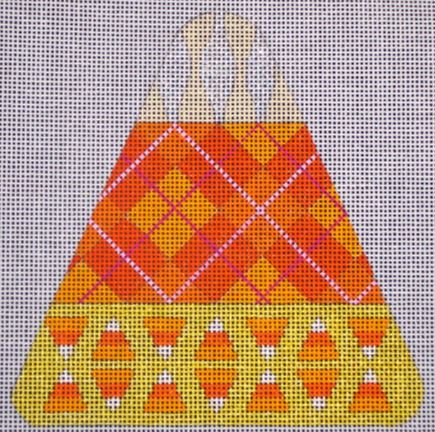 HW129B Candy Corn - Candy Corn Argyle