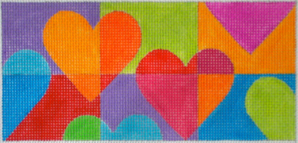 H109A Floating Hearts 3 x 6