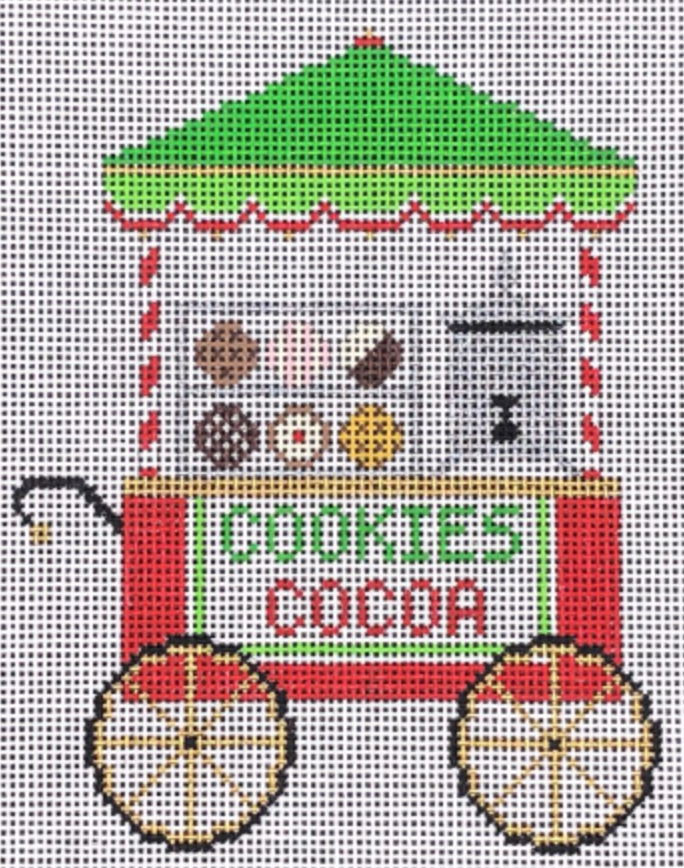 F210D Cocoa and Cookies Candy Cart