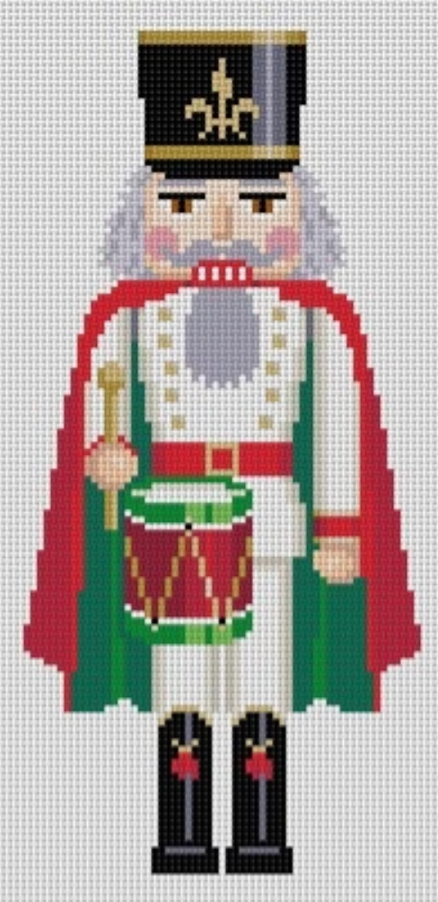 4312 Caped Drummer Nutcracker