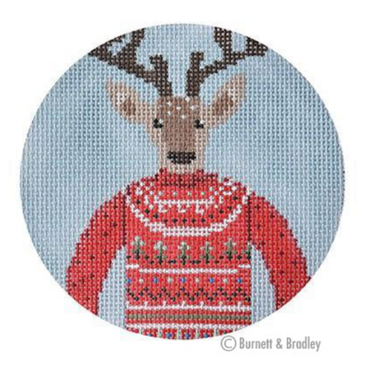 BB6119 Tacky Sweater Party - Reindeer